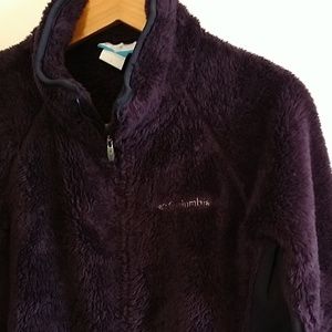 Purple Teddy Fleece Jacket